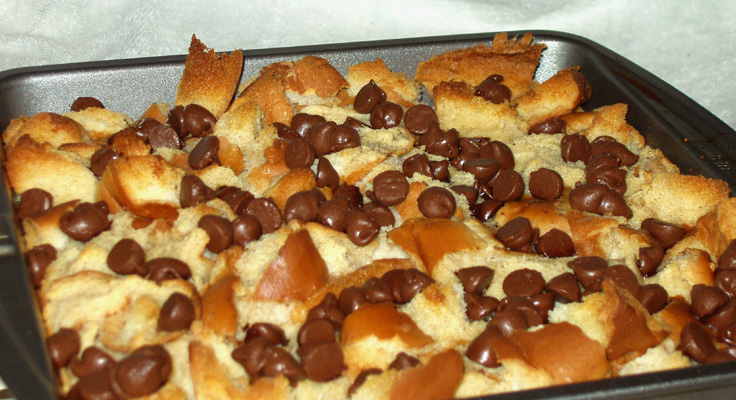 Chocolate Cinnamon Bread Pudding