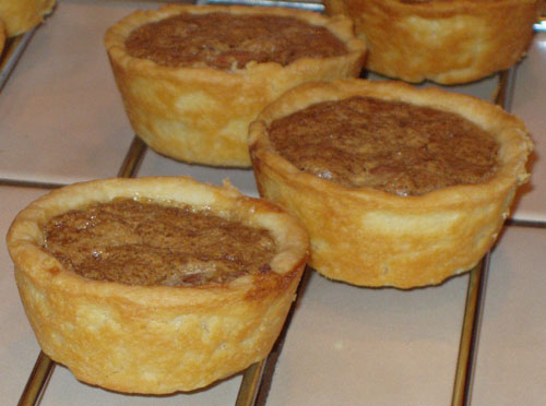 Butter Tarts with Almonds